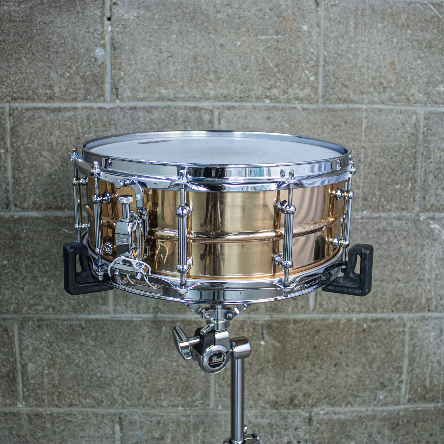 Pearl 5.5" x 14" Pearl Bronze Sensitone Snare Drum with Tube Lugs - Early 2000's