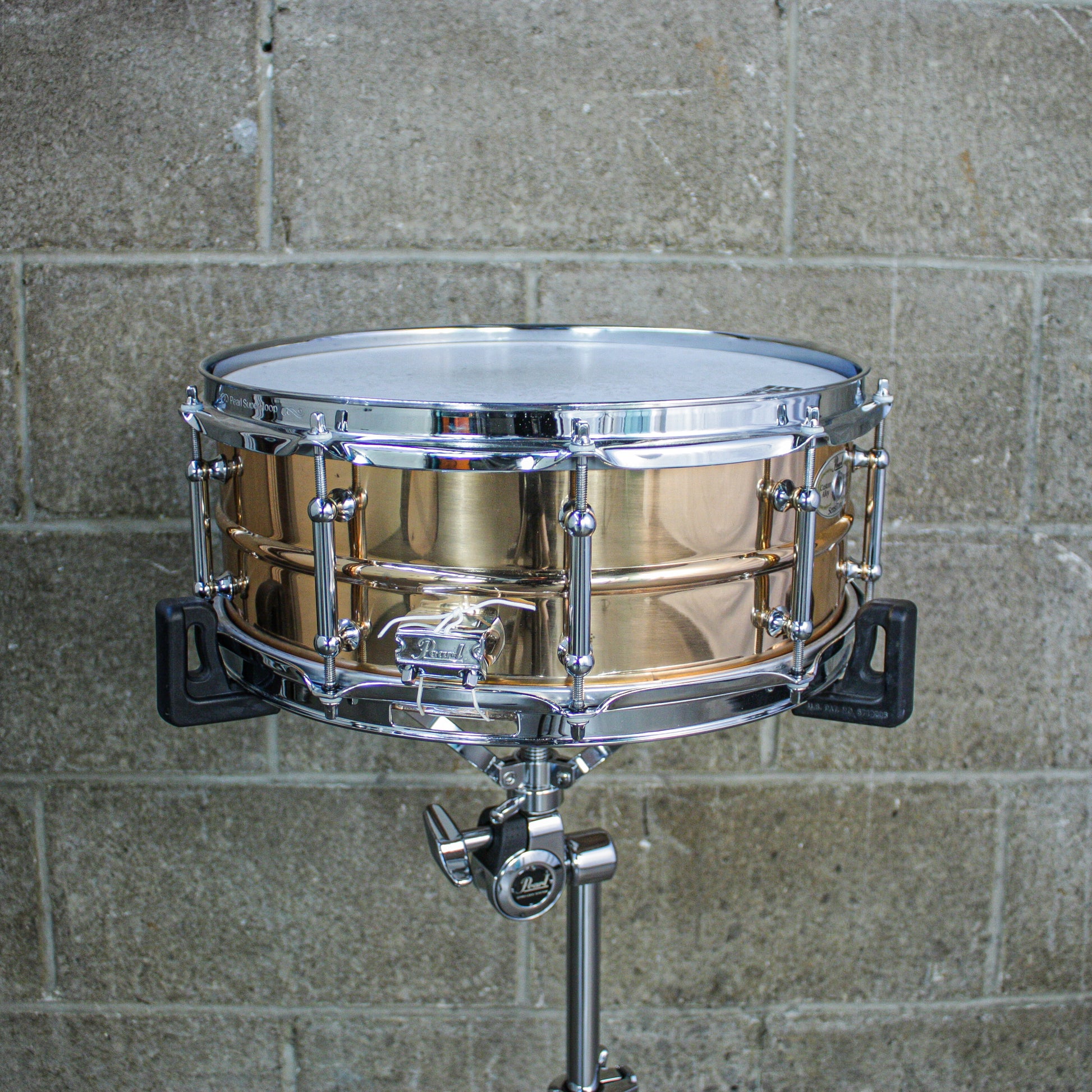 Pearl 5.5" x 14" Pearl Bronze Sensitone Snare Drum with Tube Lugs - Early 2000's