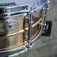 Pearl 5.5" x 14" Pearl Bronze Sensitone Snare Drum with Tube Lugs - Early 2000's