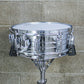 Pearl 80s Chrome Over Steel 10 Lug Snare Drum.