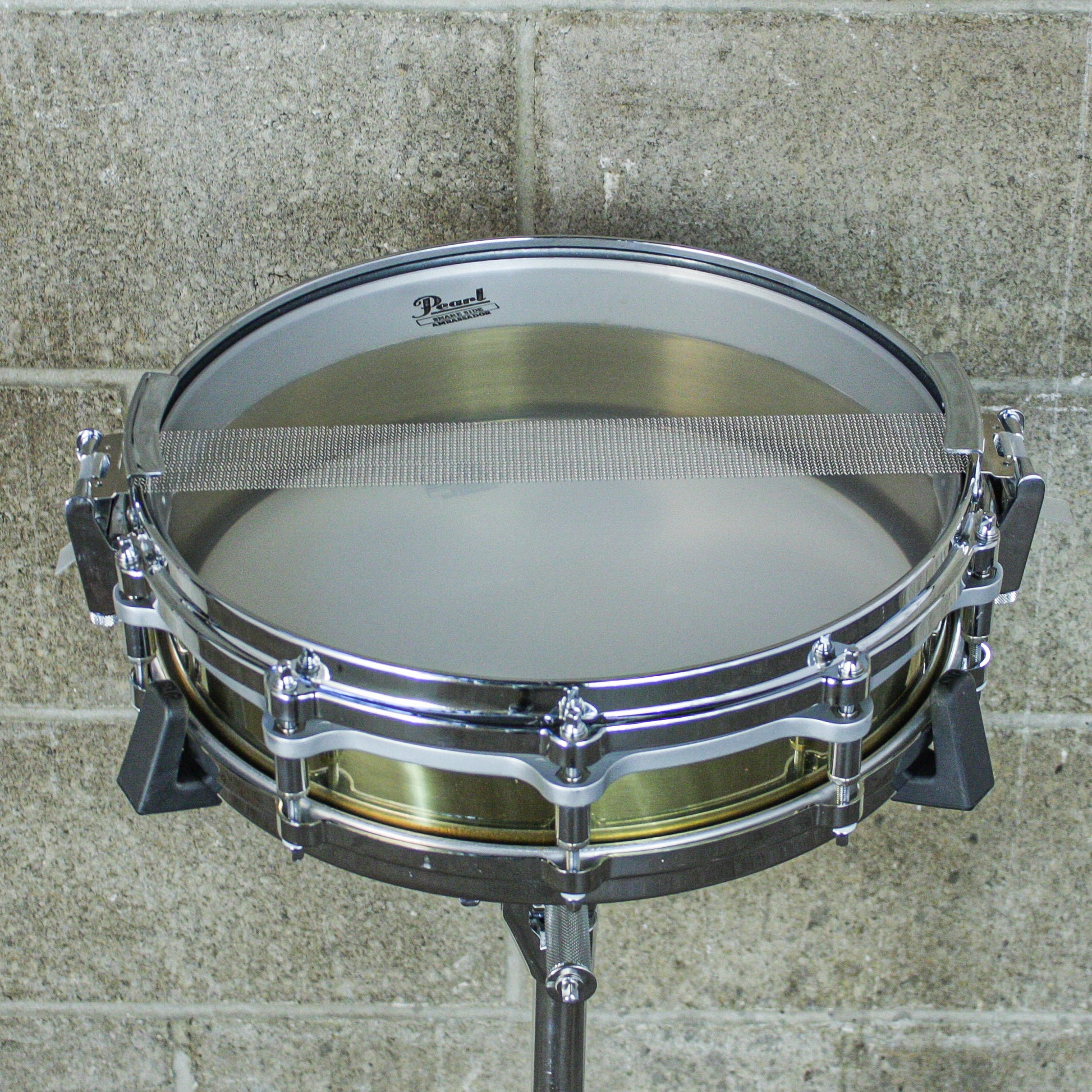 Pearl Free Floating Brass Piccolo Snare – 14" x 3.5" – Late 80s/Early 90s – All Original