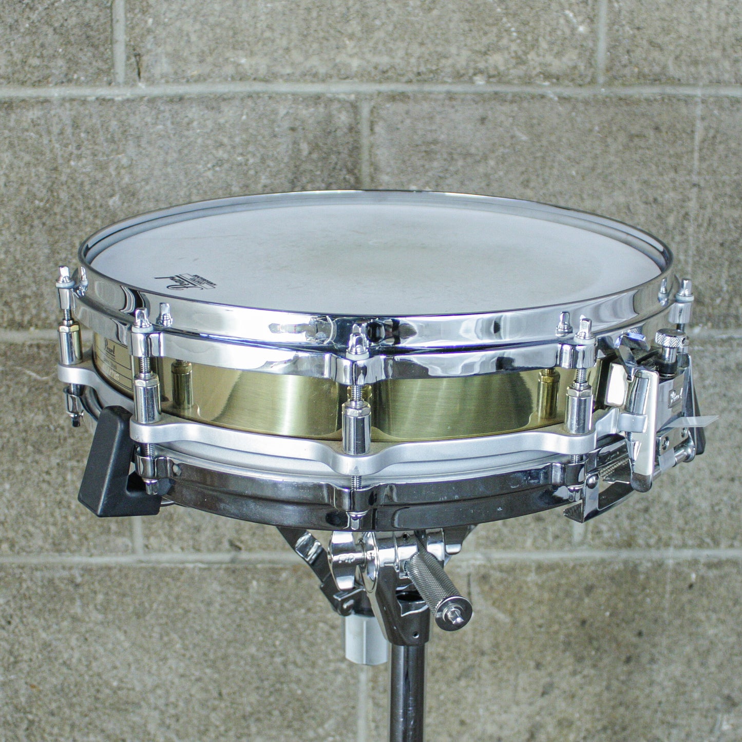 Pearl Free Floating Brass Piccolo Snare – 14" x 3.5" – Late 80s/Early 90s – All Original