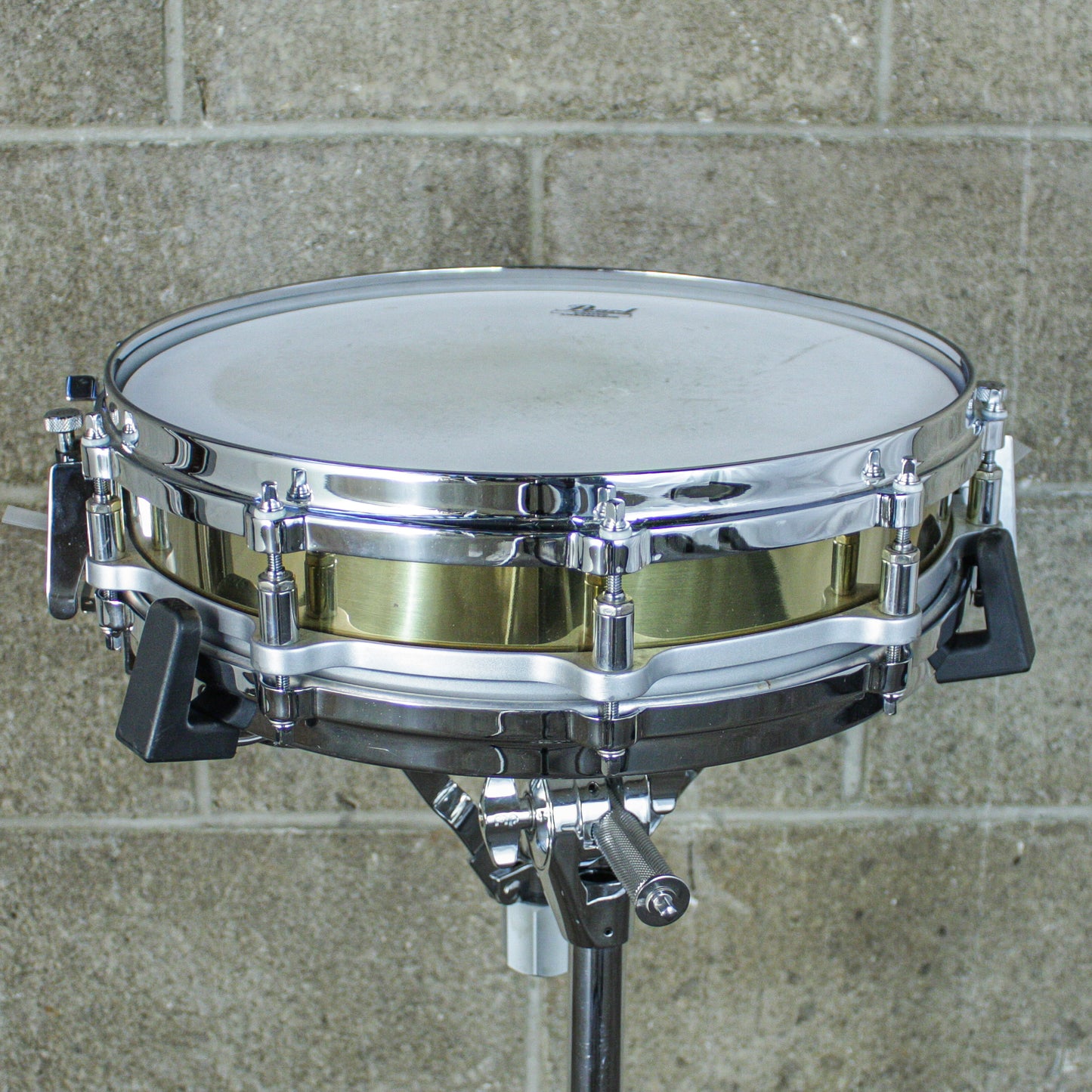 Pearl Free Floating Brass Piccolo Snare – 14" x 3.5" – Late 80s/Early 90s – All Original