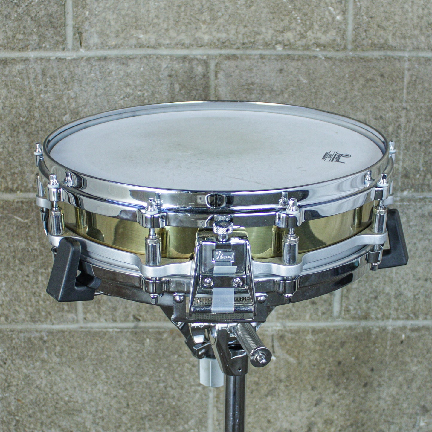 Pearl Free Floating Brass Piccolo Snare – 14" x 3.5" – Late 80s/Early 90s – All Original