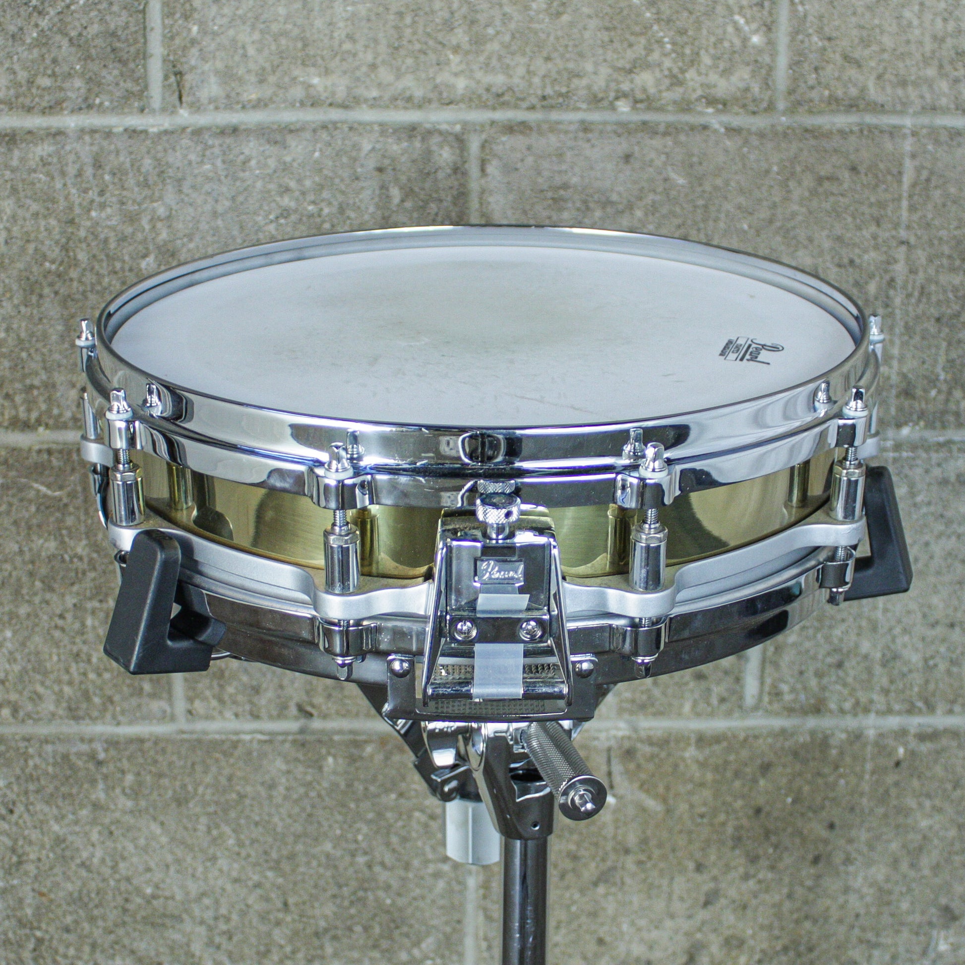 Pearl Free Floating Brass Piccolo Snare – 14" x 3.5" – Late 80s/Early 90s – All Original