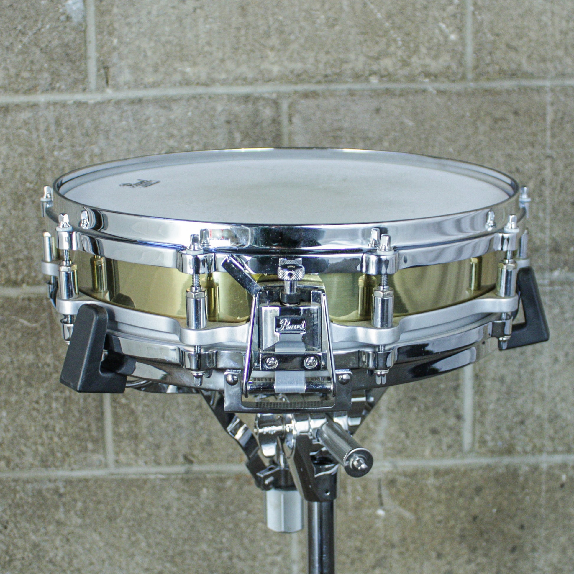 Pearl Free Floating Brass Piccolo Snare – 14" x 3.5" – Late 80s/Early 90s – All Original