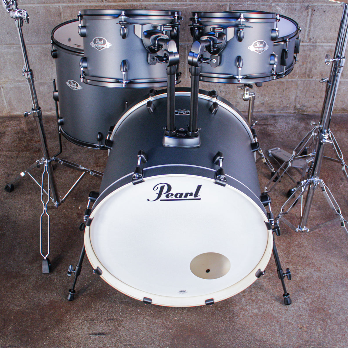Pearl Limited Edition Export EXX 5-Piece Shell Pack (22,10,12,16,SD) - Graphite Slate