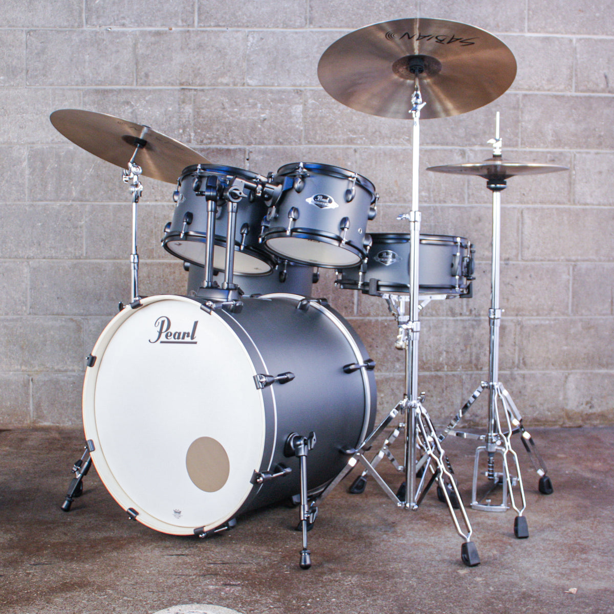 Pearl Limited Edition Export EXX 5-Piece Shell Pack (22,10,12,16,SD) - Graphite Slate