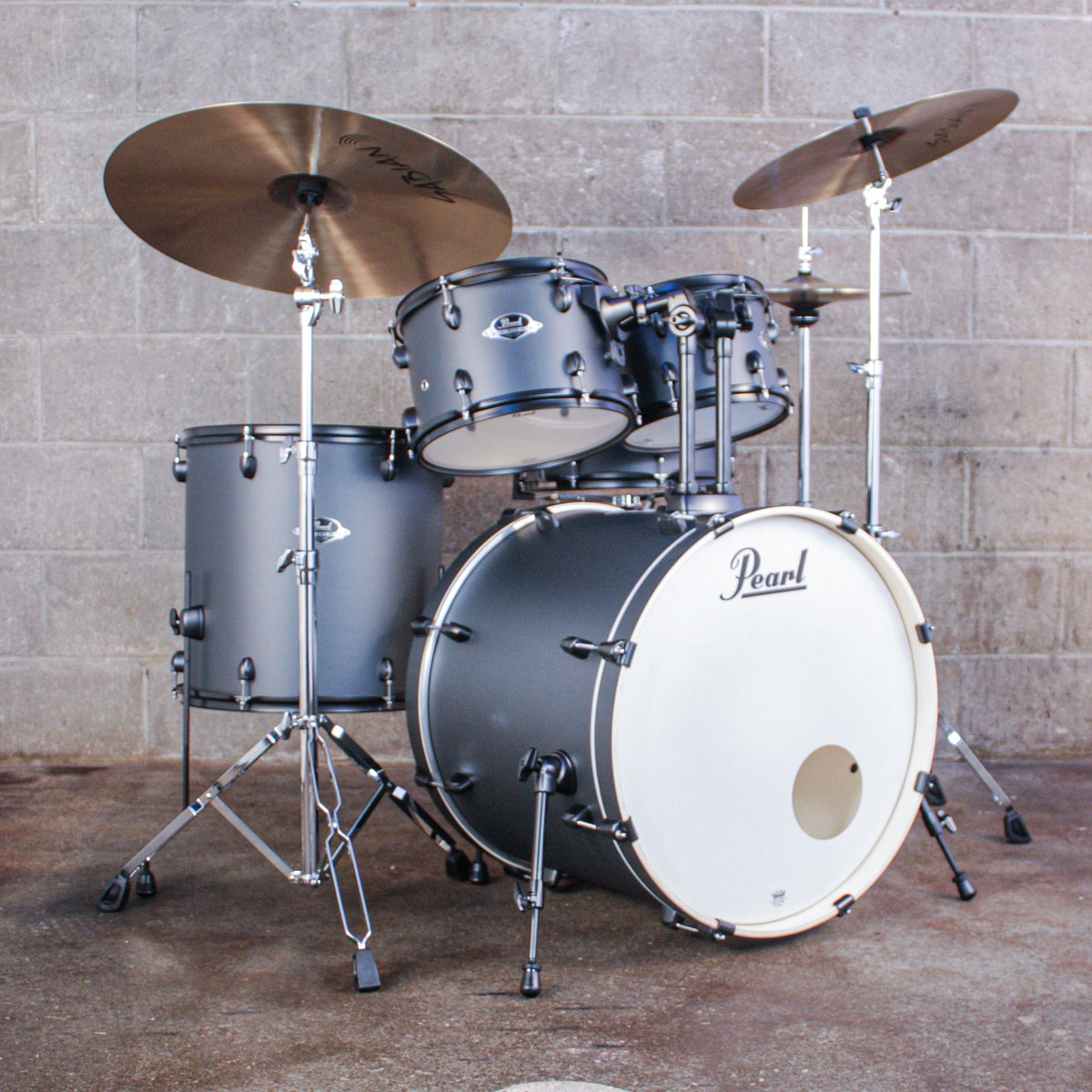Pearl Limited Edition Export EXX 5-Piece Shell Pack (22,10,12,16,SD) - Graphite Slate