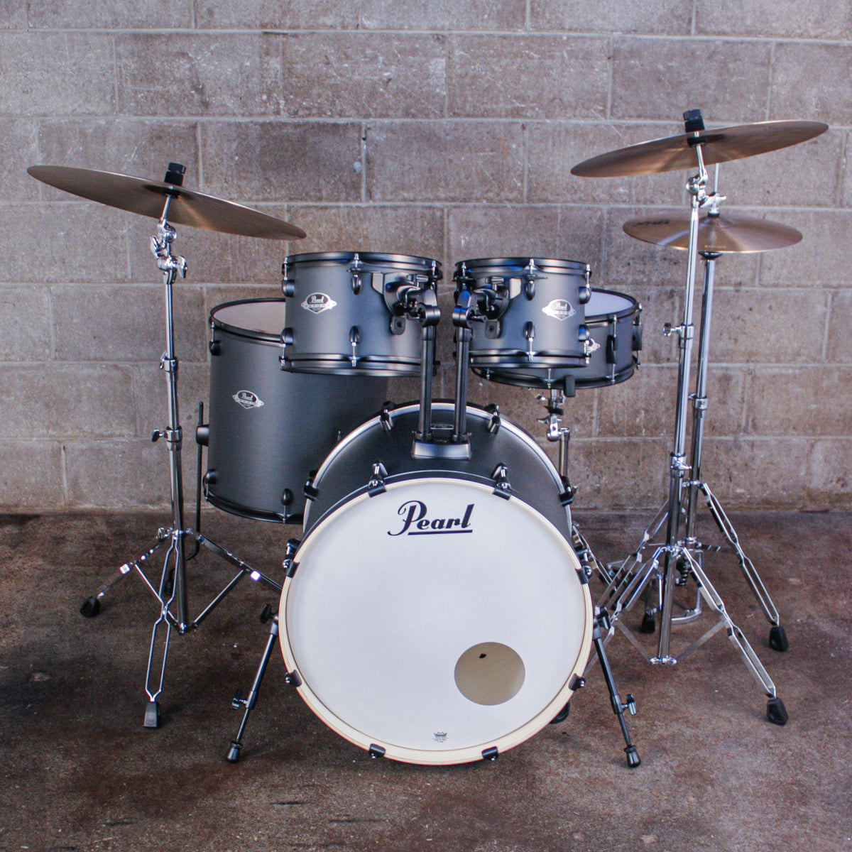Pearl Limited Edition Export EXX 5-Piece Shell Pack (22,10,12,16,SD) - Graphite Slate