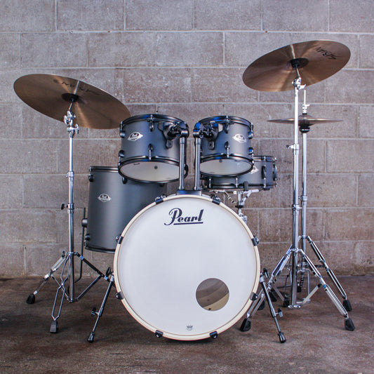 Pearl Limited Edition Export EXX 5-Piece Shell Pack (22,10,12,16,SD) - Graphite Slate