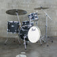 Pearl Midtown 4-Piece Drum Kit (16,10,13,SD) with Hardware - Matte Asphalt Black