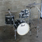 Pearl Midtown 4-Piece Drum Kit (16,10,13,SD) with Hardware - Matte Asphalt Black