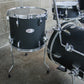 Pearl Midtown 4-Piece Drum Kit (16,10,13,SD) with Hardware - Matte Asphalt Black