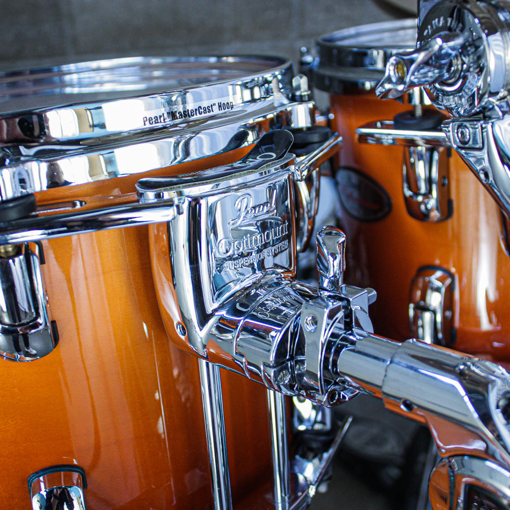 Pearl Reference 4 Piece Drum Kit in Root Beer Fade (10/12/14/22)