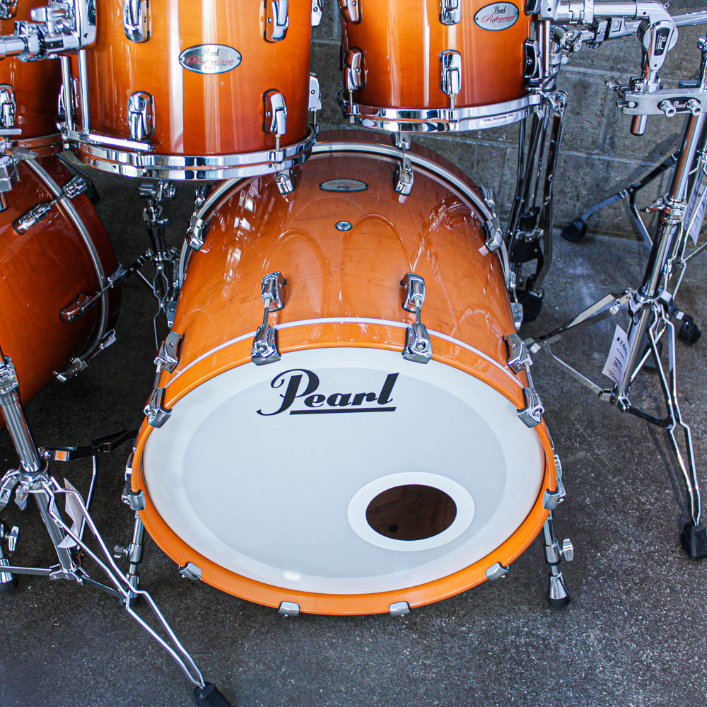Pearl Reference 7 Piece Drum Kit in Root Beer Fade (10/12/13/14/16/22/22)