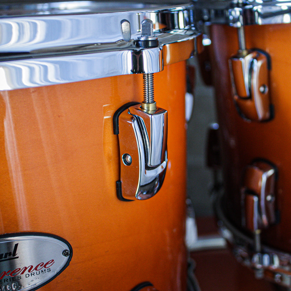 Pearl Reference 7 Piece Drum Kit in Root Beer Fade (10/12/13/14/16/22/22)