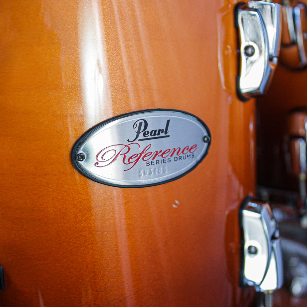 Pearl Reference 7 Piece Drum Kit in Root Beer Fade (10/12/13/14/16/22/22)
