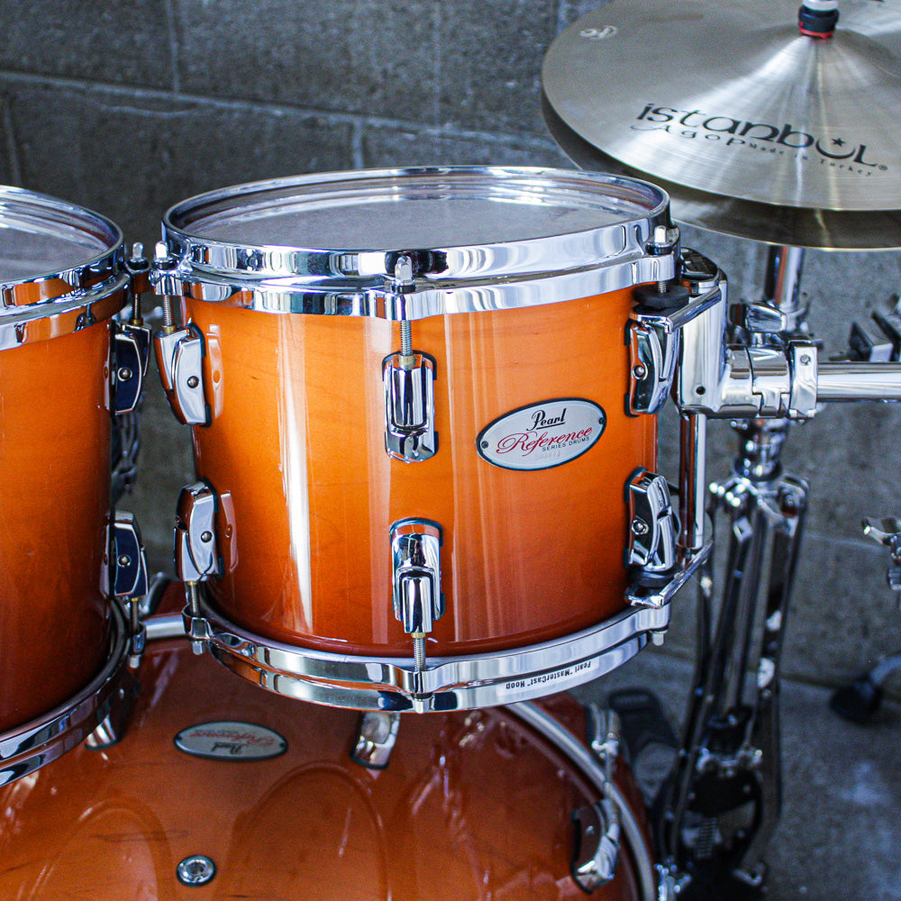 Pearl Reference 7 Piece Drum Kit in Root Beer Fade (10/12/13/14/16/22/22)