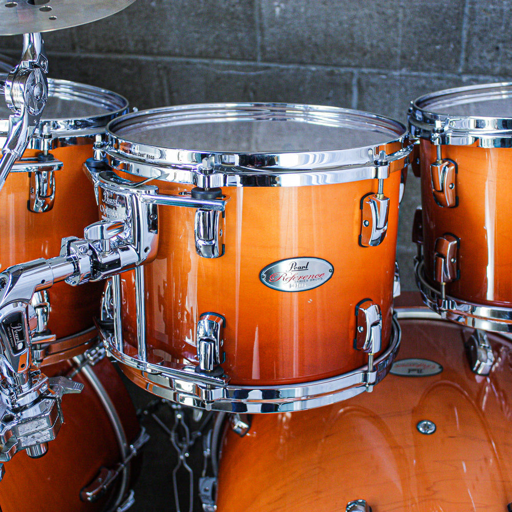 Pearl Reference 7 Piece Drum Kit in Root Beer Fade (10/12/13/14/16/22/22)