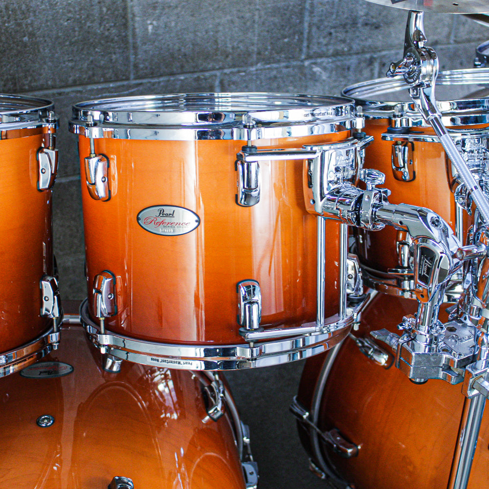 Pearl Reference 7 Piece Drum Kit in Root Beer Fade (10/12/13/14/16/22/22)