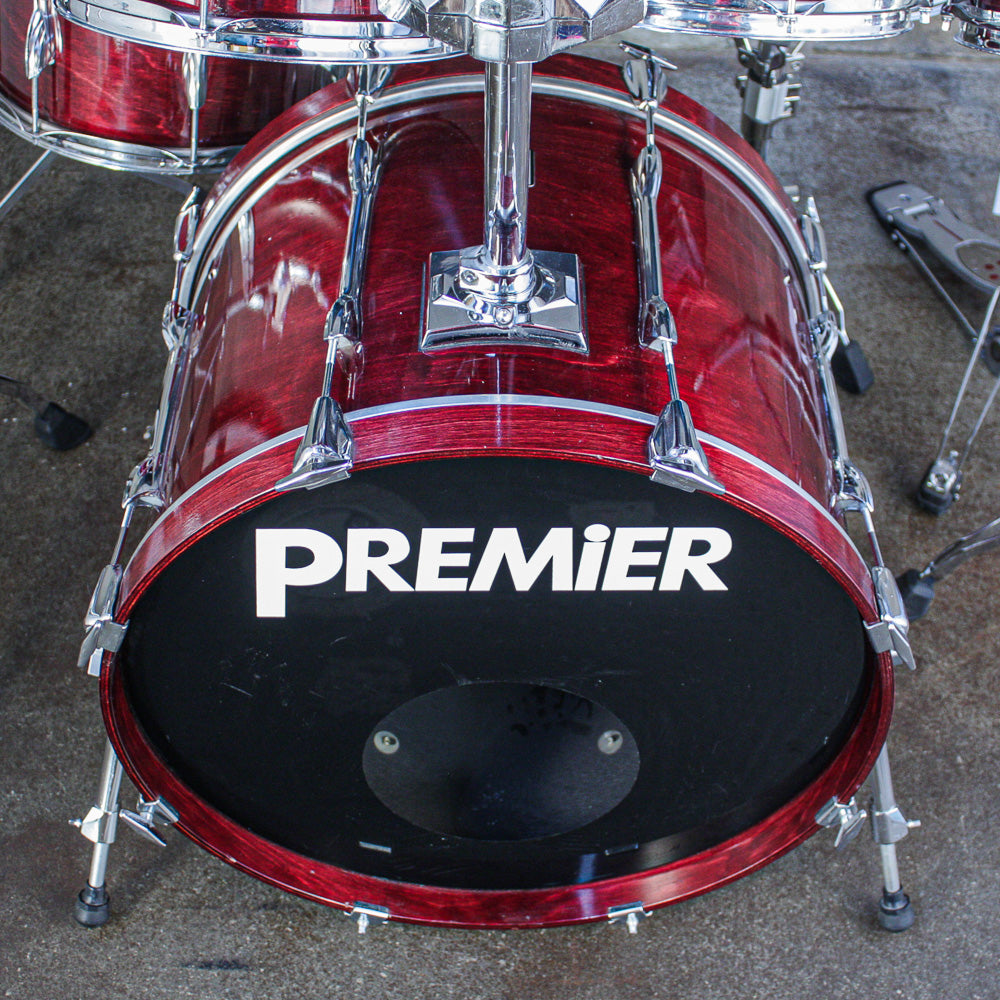 Premier 7 Piece XPK Drum Set 8, 10, 12, 14, 16, 22 w/ Steel Snare Drum