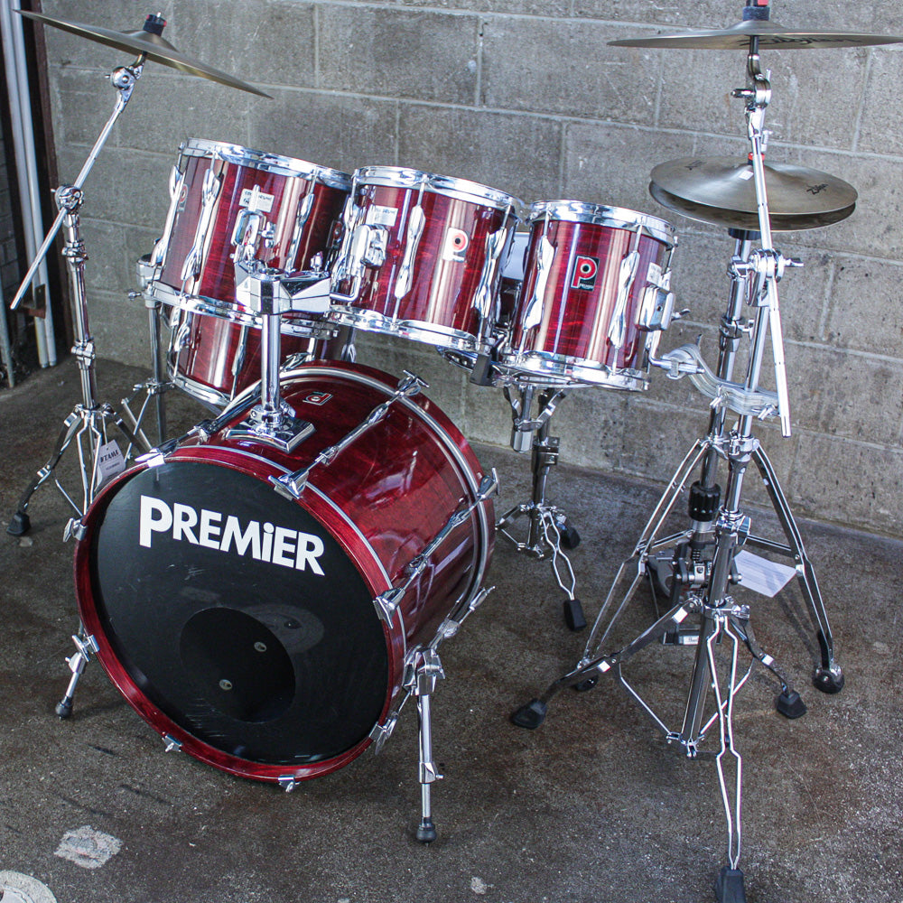 Premier 7 Piece XPK Drum Set 8, 10, 12, 14, 16, 22 w/ Steel Snare Drum