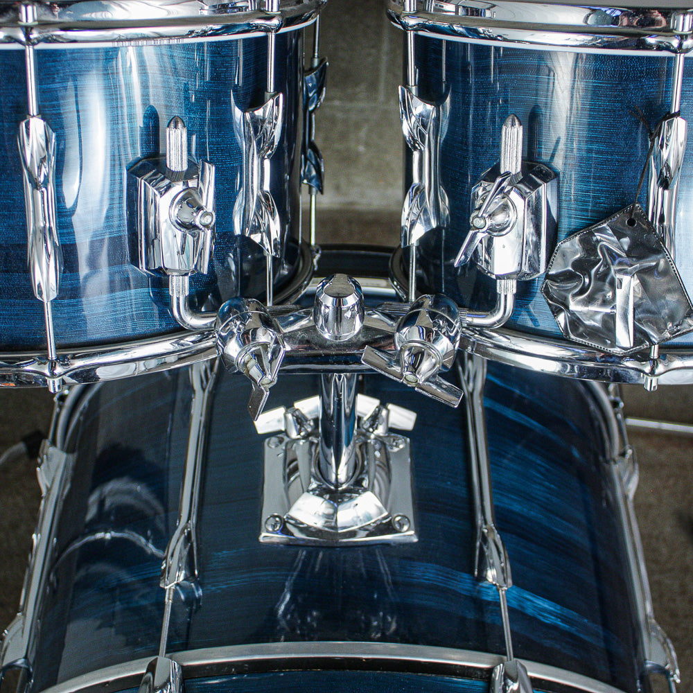 Premier Mid 70s B303 Drum kit in Aquamarine Finish (22/16/14/12) with Snare Drum