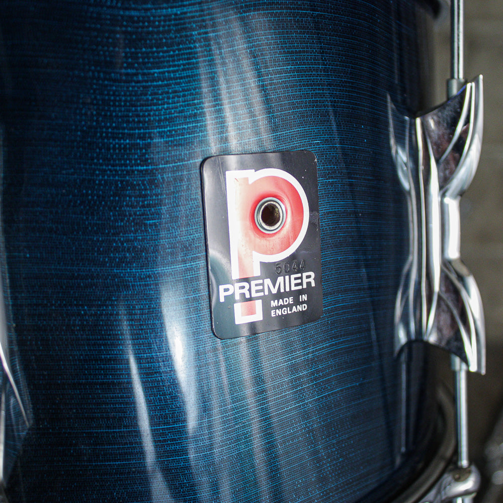 Premier Mid 70s B303 Drum kit in Aquamarine Finish (22/16/14/12) with Snare Drum
