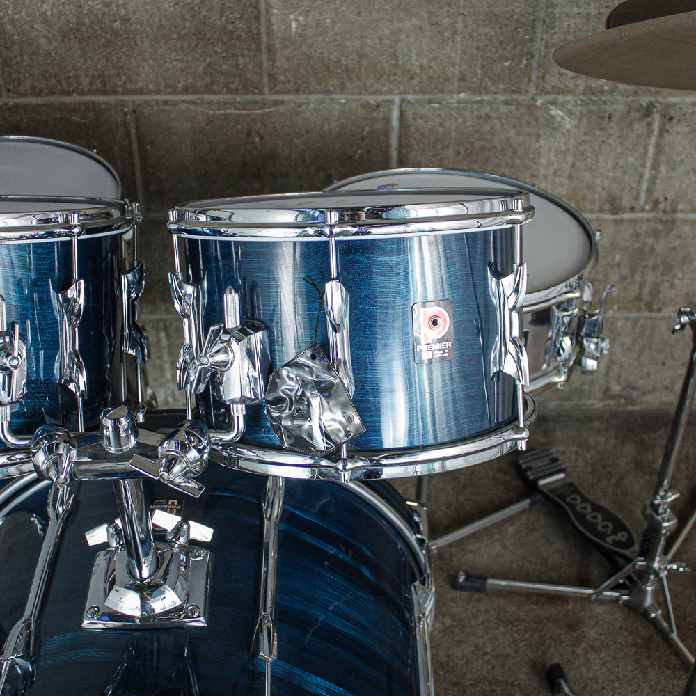 Premier Mid 70s B303 Drum kit in Aquamarine Finish (22/16/14/12) with Snare Drum