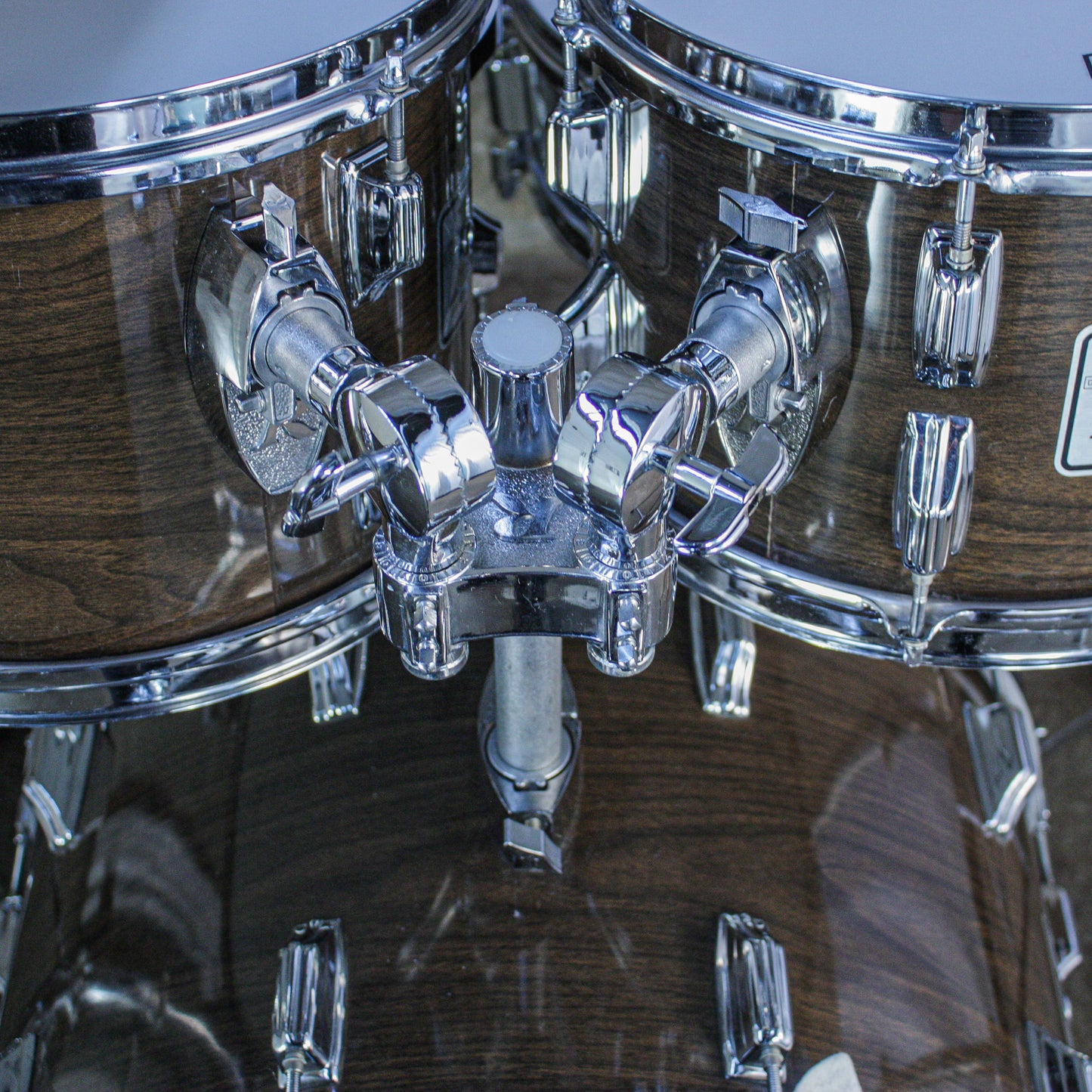 Rogers Londoner V Drum Kit – 1977 Big R Era – New Mahogany – Complete Memriloc Hardware