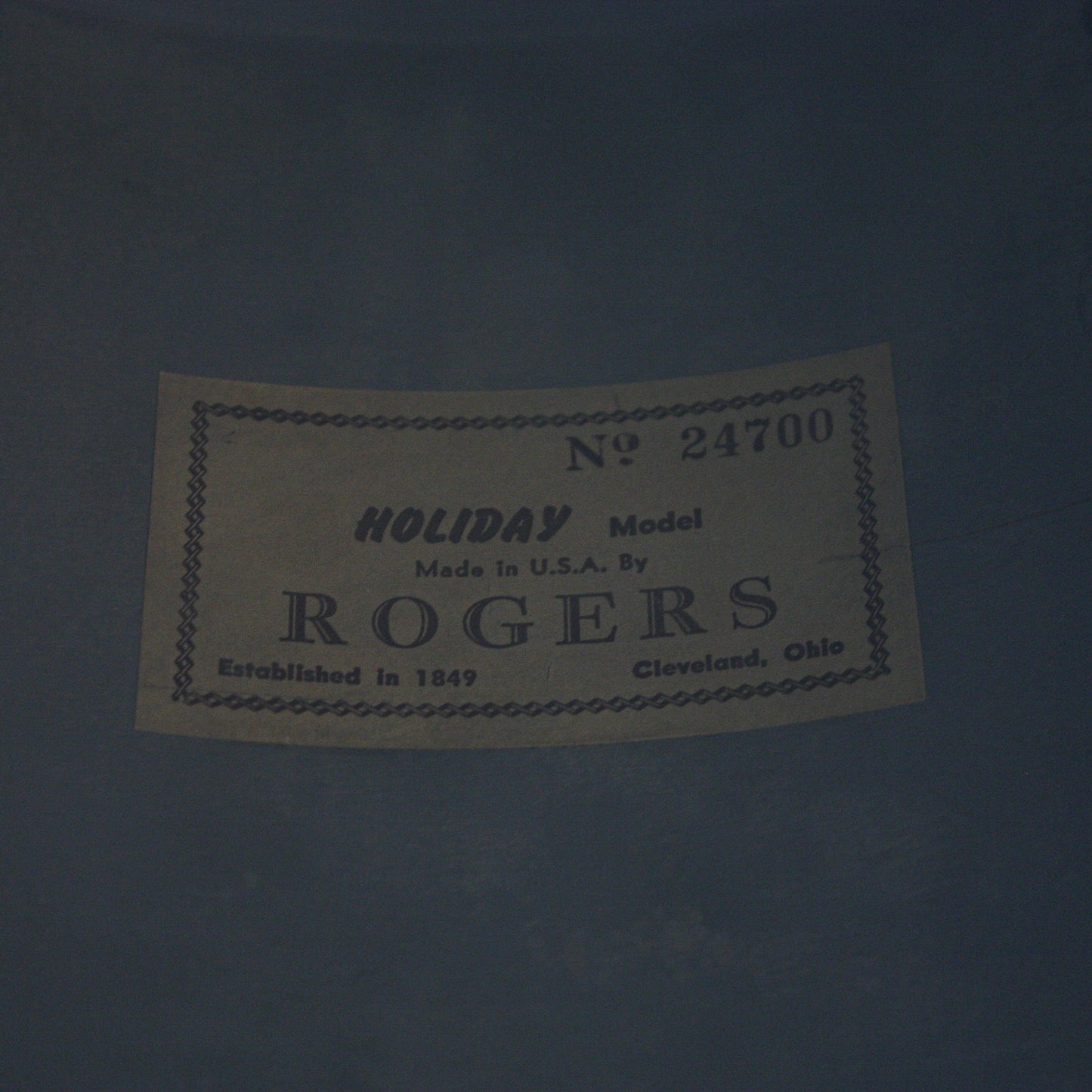 Rogers WMP 60s 8" x 12" Holiday Tom