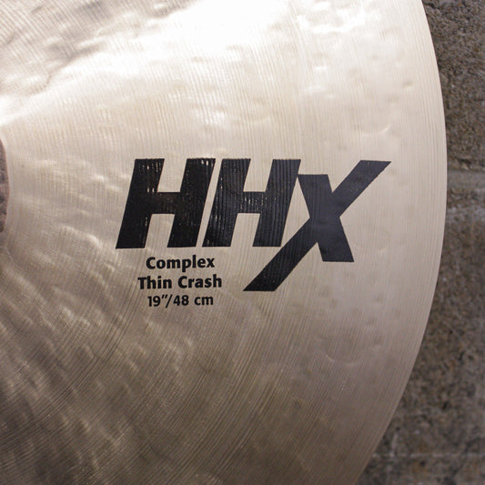 Sabian HHX 19" Complex Thin Crash