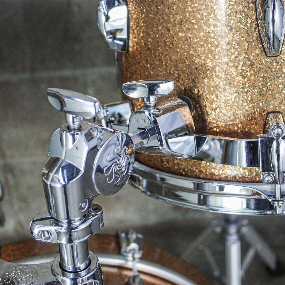 Sakae Celestial Series Bop Kit in Gold Champagne Lacquer with Snare Drum