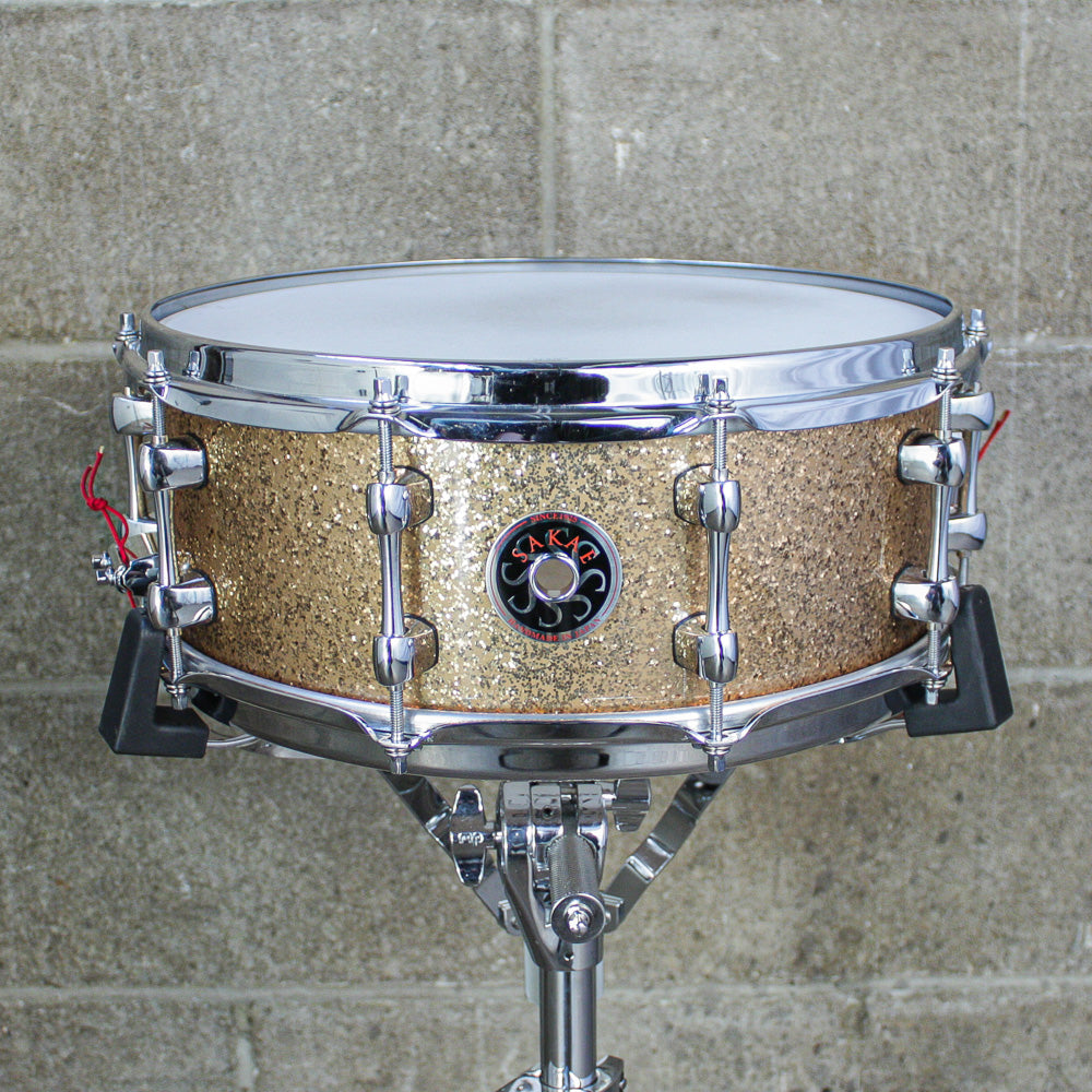 Sakae Celestial Series Bop Kit in Gold Champagne Lacquer with Snare Drum