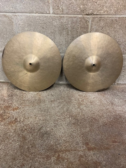 Set of Zildjian K Istanbul Vintage 14" Hihats 18" Cr/Ride 20" Sizzle Ride