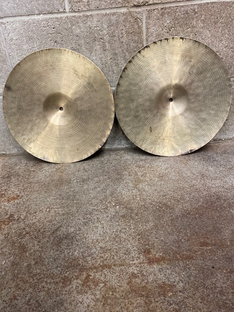 Set of Zildjian K Istanbul Vintage 14" Hihats 18" Cr/Ride 20" Sizzle Ride