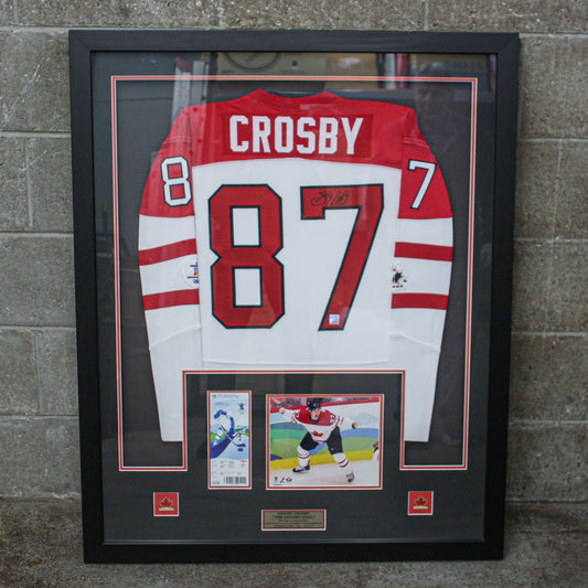 Sidney Crosby The Golden Goal!! Olympics 2010 Signed Team Canada Jersey - Soul Drums