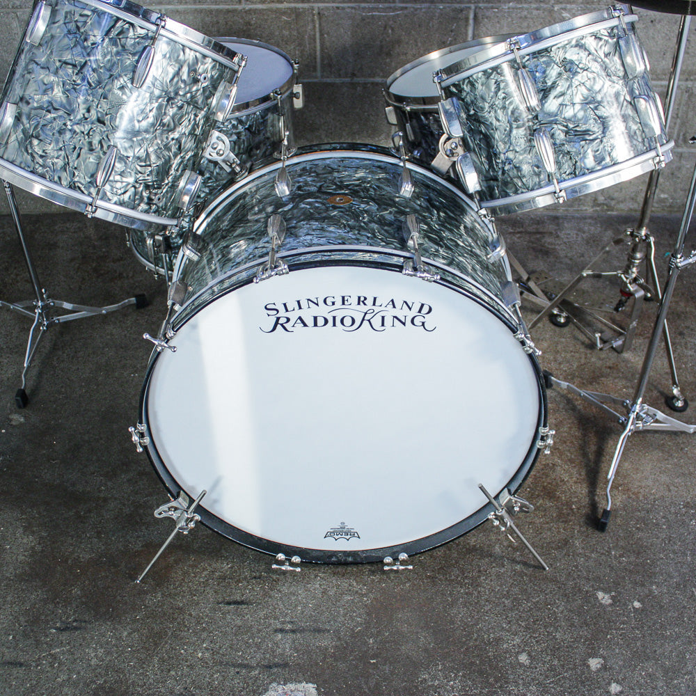 Slingerland 1948 Radio King Drum Kit in Black Diamond Pearl