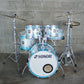 Sonor AQ2 Studio 5 Piece Drum Kit (20/14/12/10/Snr) in Aqua Silver Burst