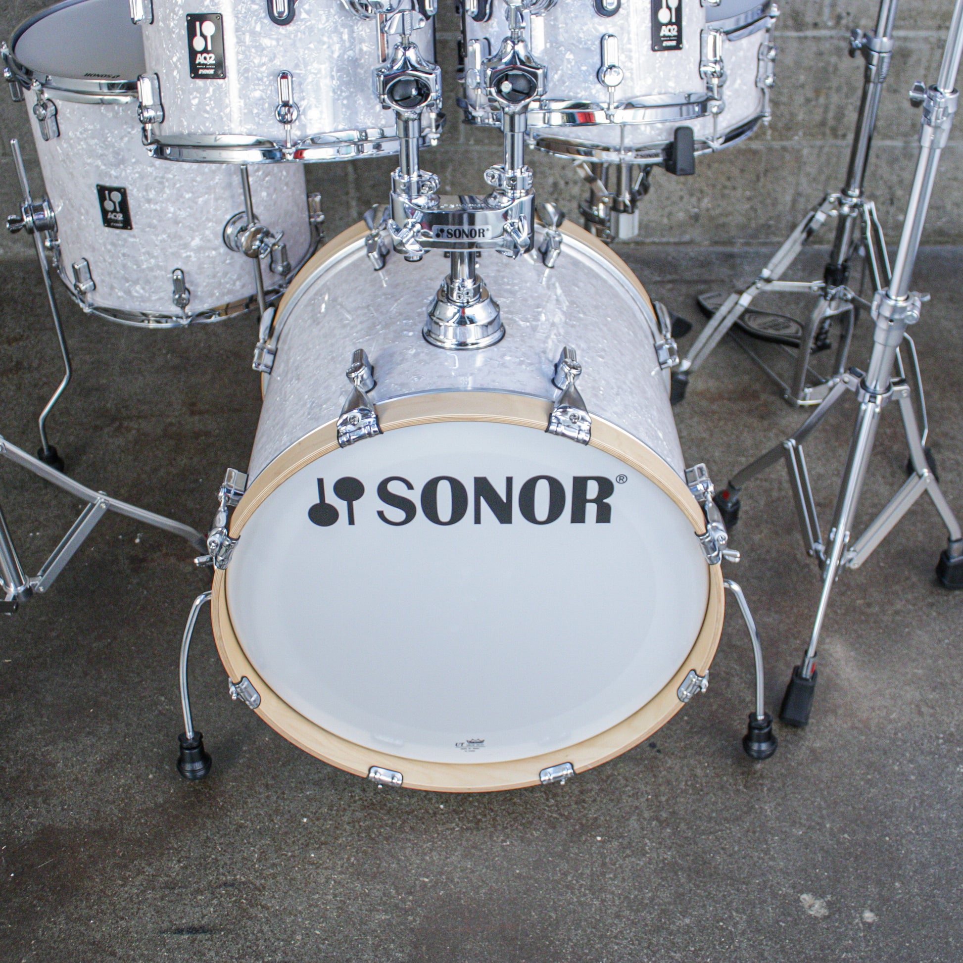 Sonor AQ2 White Marine Pearl 5 Piece Kit