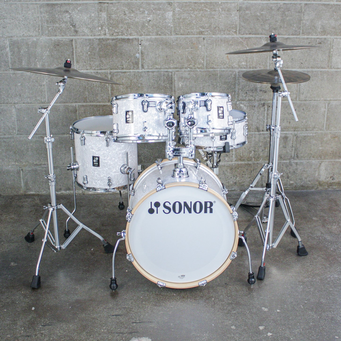 Sonor AQ2 White Marine Pearl 5 Piece Kit