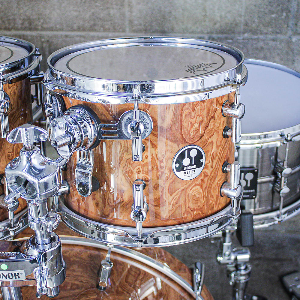 Sonor Delite Walnut Roots 4 Piece Drum Kit