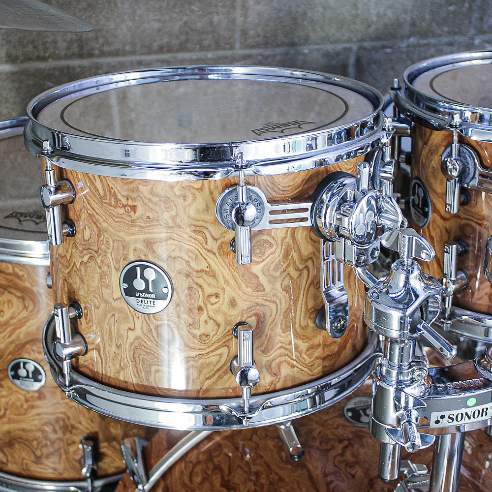 Sonor Delite Walnut Roots 4 Piece Drum Kit