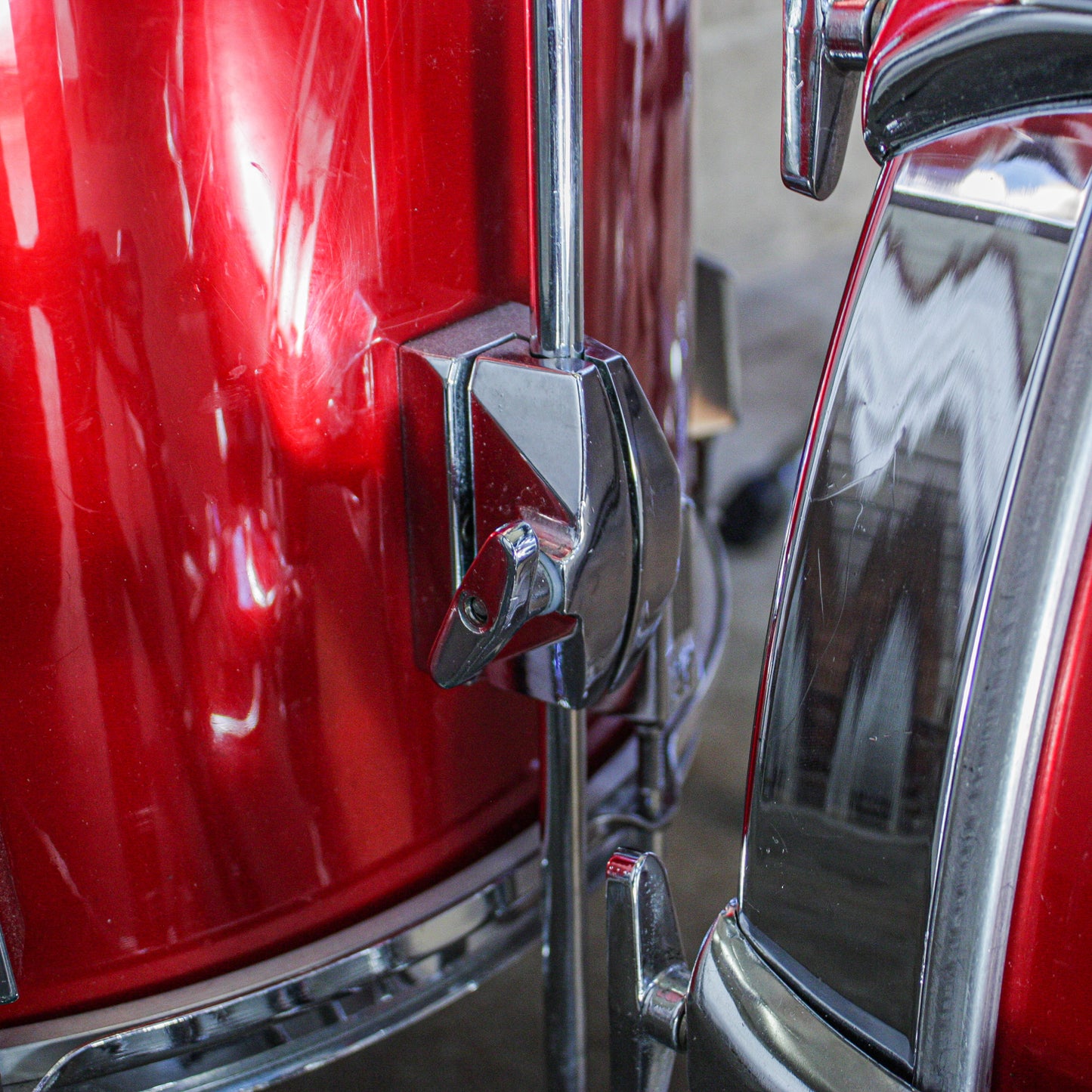 Sonor Phonic 1984 Drum Kit in Candy Apple Red (KR)