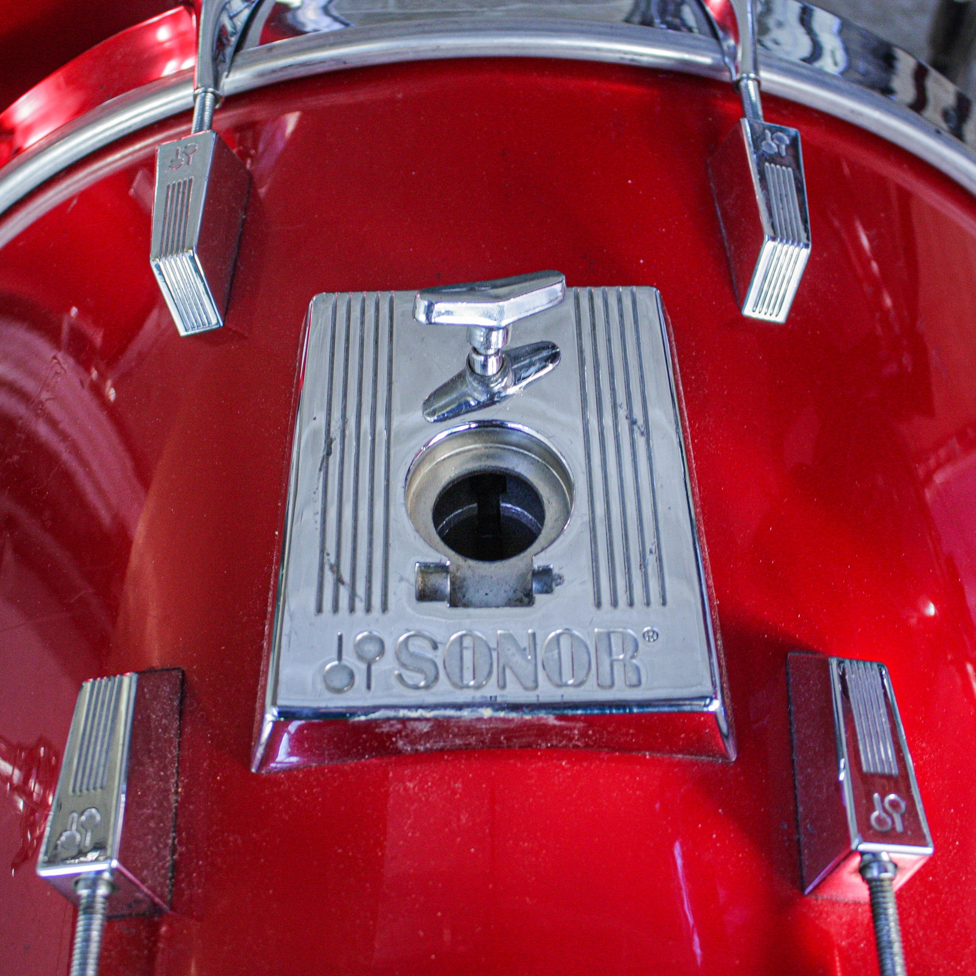 Sonor Phonic 1984 Drum Kit in Candy Apple Red (KR)