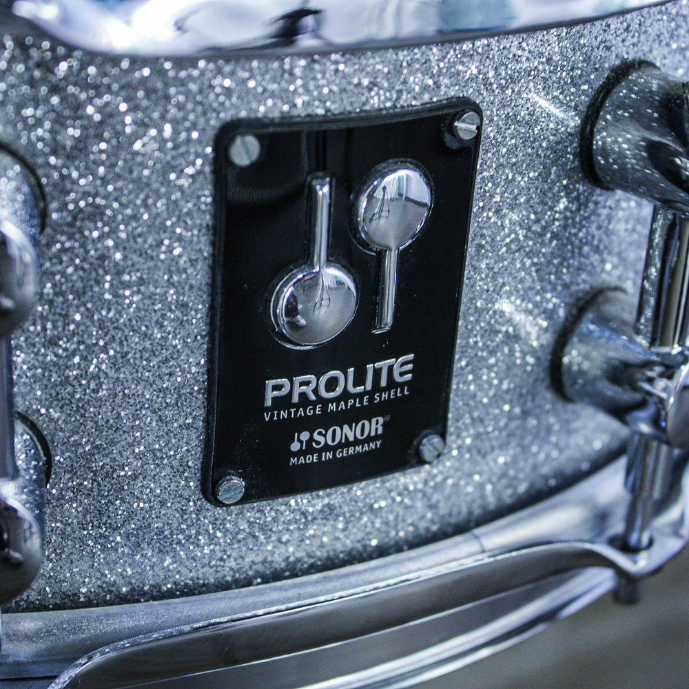 Sonor Prolite 14" x 5" Silver Sparkle Snare Drum