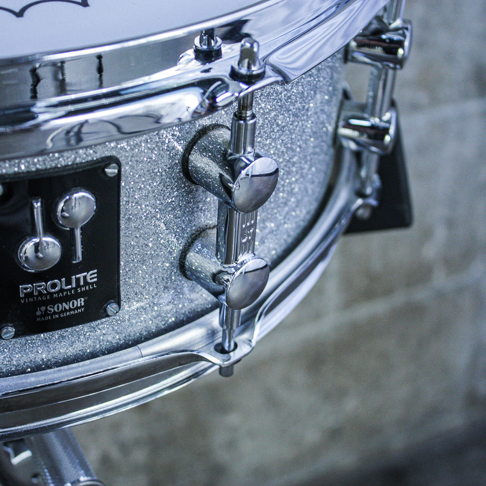 Sonor Prolite 14" x 5" Silver Sparkle Snare Drum