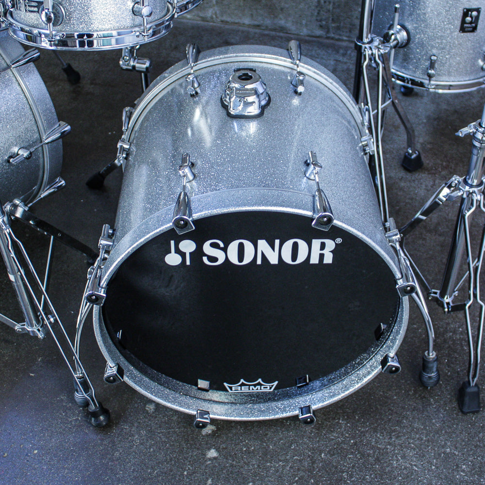 Sonor Prolite Silver Sparkle 6 Piece Drum Kit (22/20/16/14/12/10)
