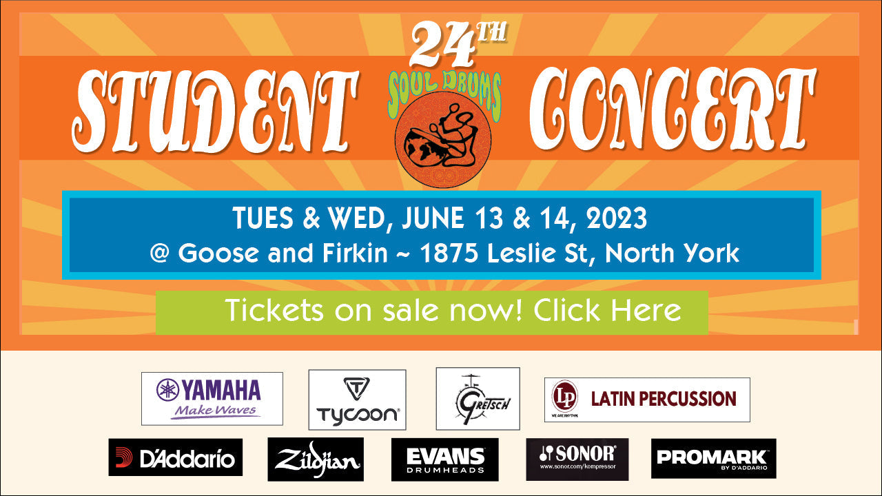 Soul Drums 25th Annual Student Concert Tickets